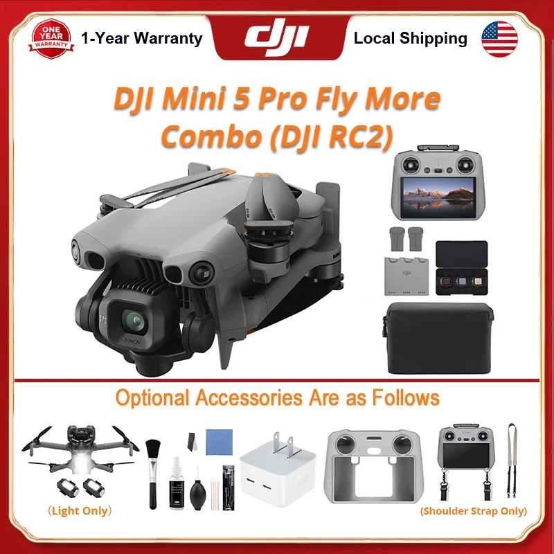 DJI Mini 5 Pro Fly Combo Drone - Rc Helicopter Tool Kit 评论和价格