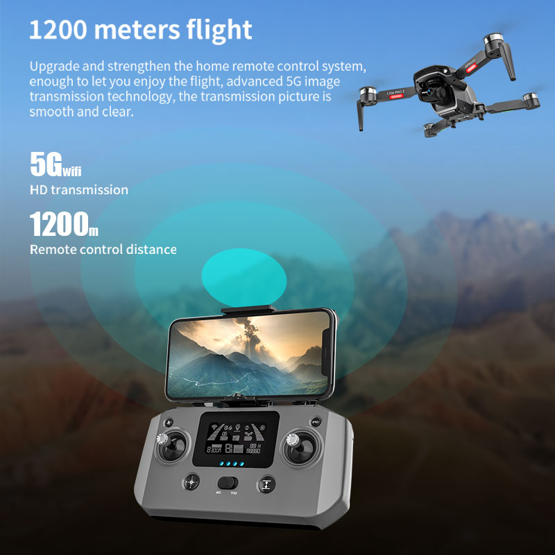 L106 Pro 3 Drone 5G WIFI FPV F - Rc Helicopter Charger 评论和价格