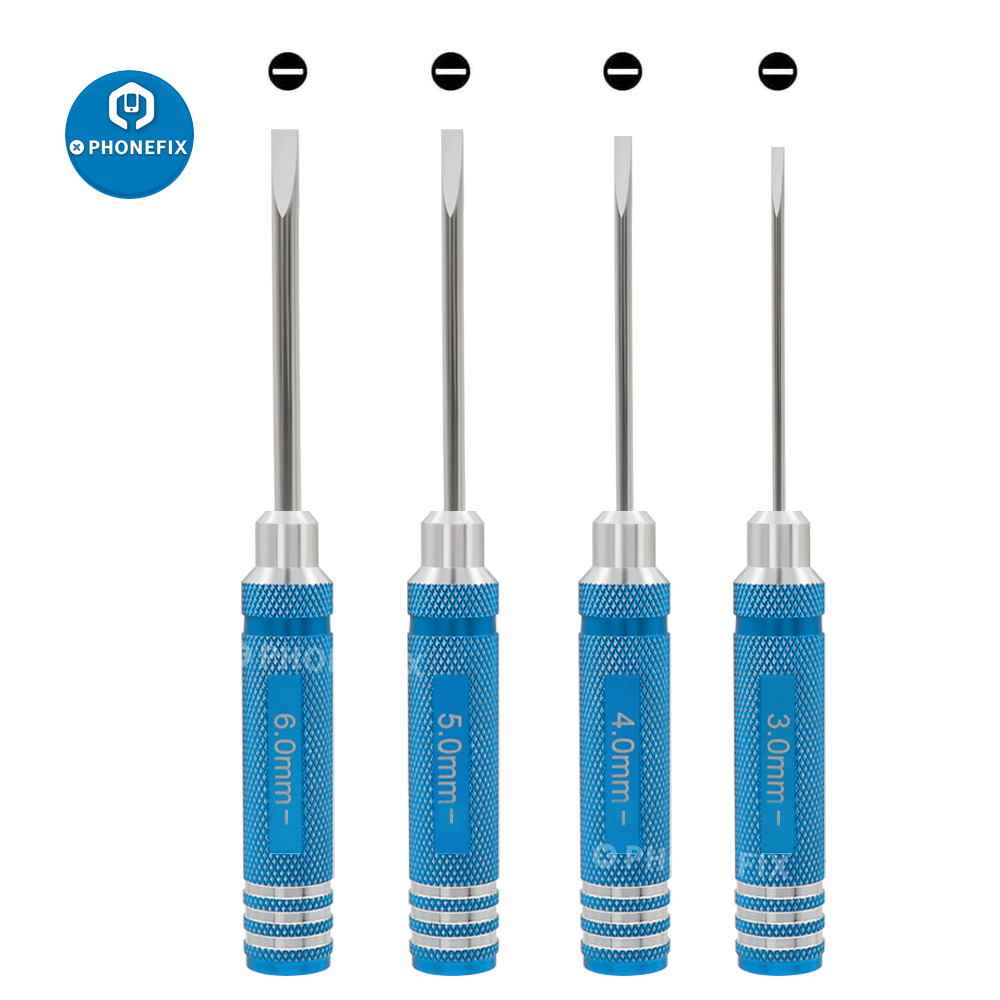 4pcs Slotted Screwdriver 3.0/4 - Rc Helicopter Tool Kit 评论和价格