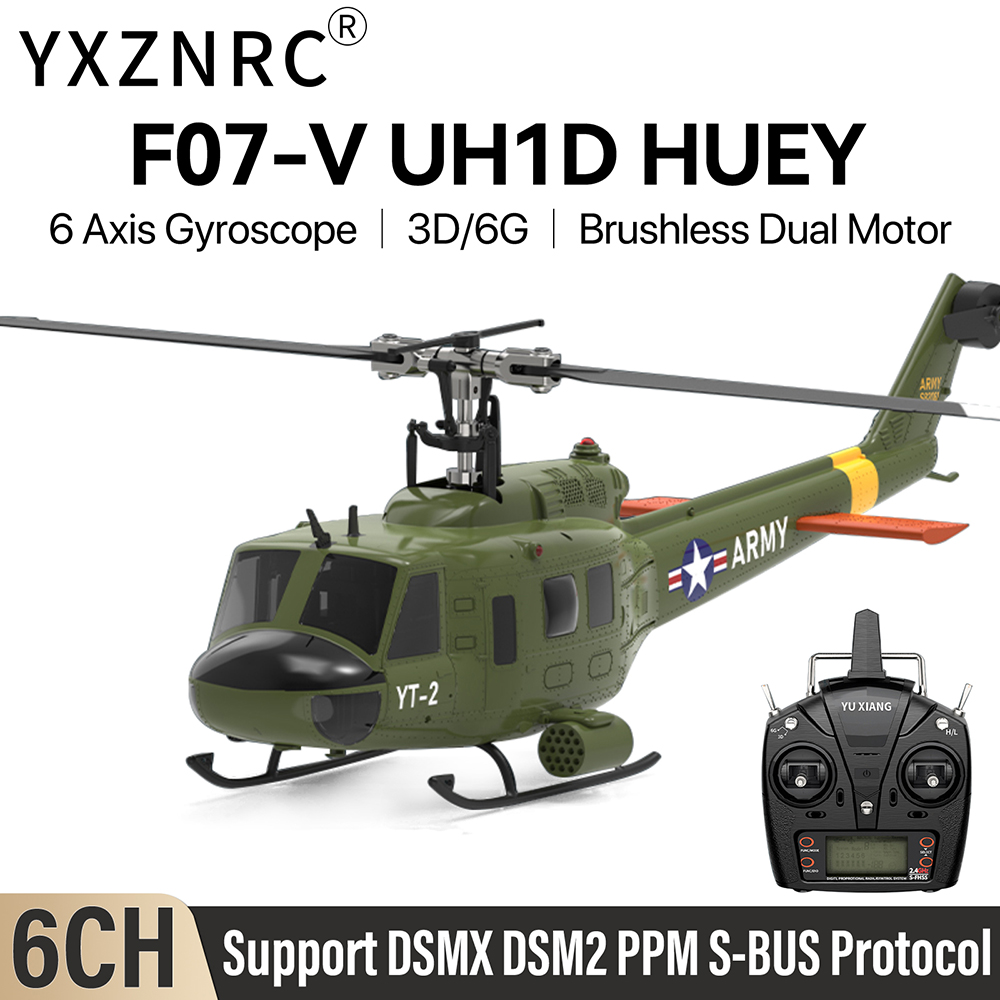 New YUXIANG RC Helicopter F07- - Rc Helicopter Gyro 评论和价格